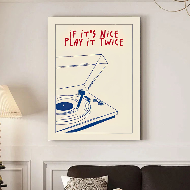 Home Decor Aesthetic Pinterest - Posters Retro Fashion Aesthetic Print Canvas