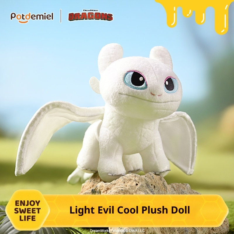 Home Decor How To - Original Potdemiel Light Fury Plush Toy