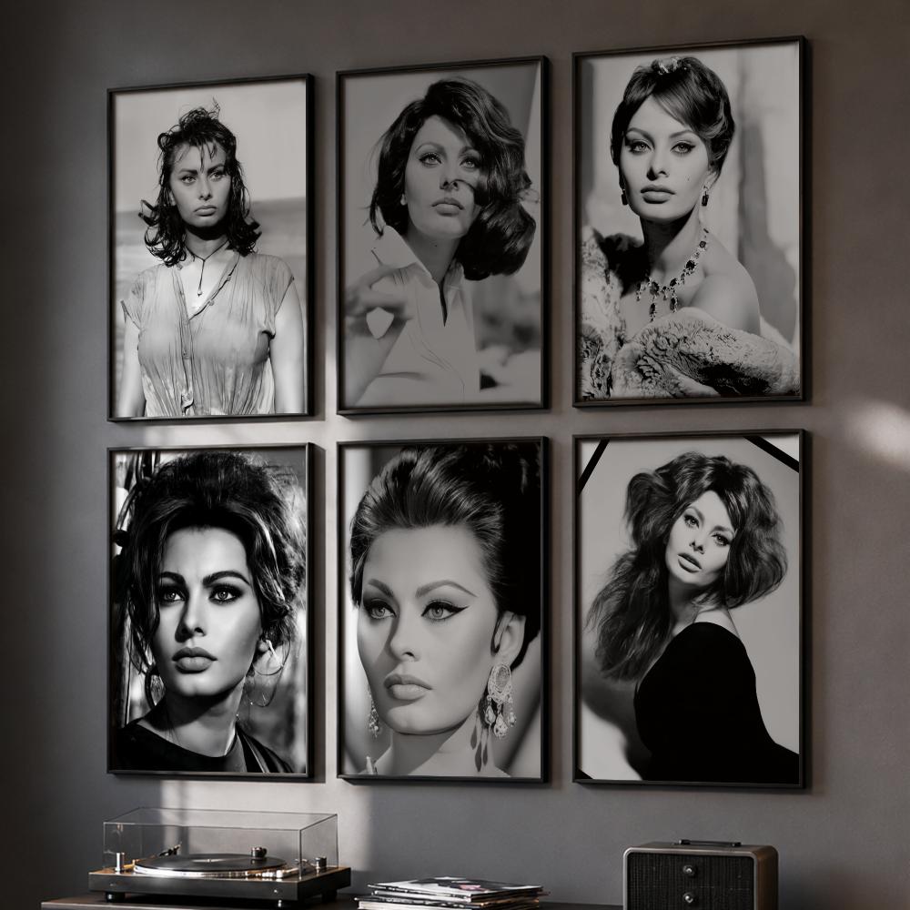 Home Decor Magazine - Fashion S_Sophia Loren Magazine Poster HD