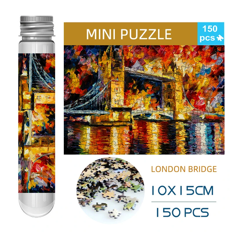 Home Decor London - 150pcs Mini Test Tube Puzzle London