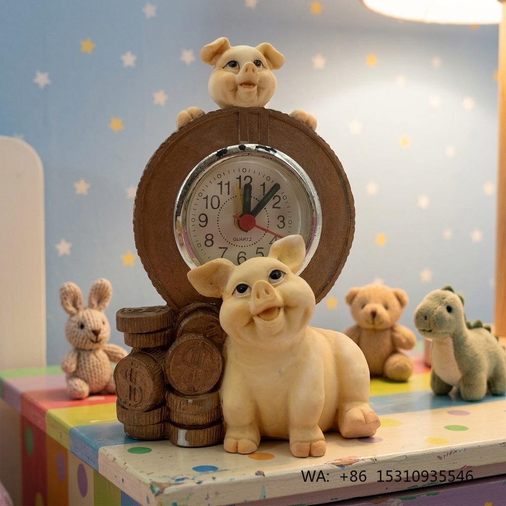 Home Decor Resin - Customized Handmade Hand-painted Cute Cartoon Animal