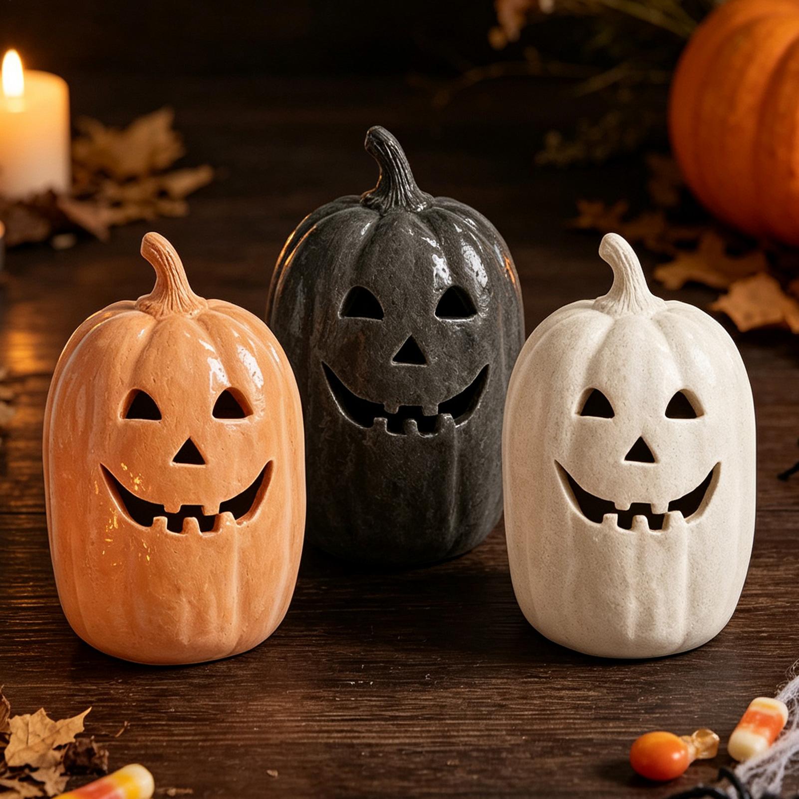 Halloween Pumpkins Crafts Resi - đánh giá và giá Home Decor Resin