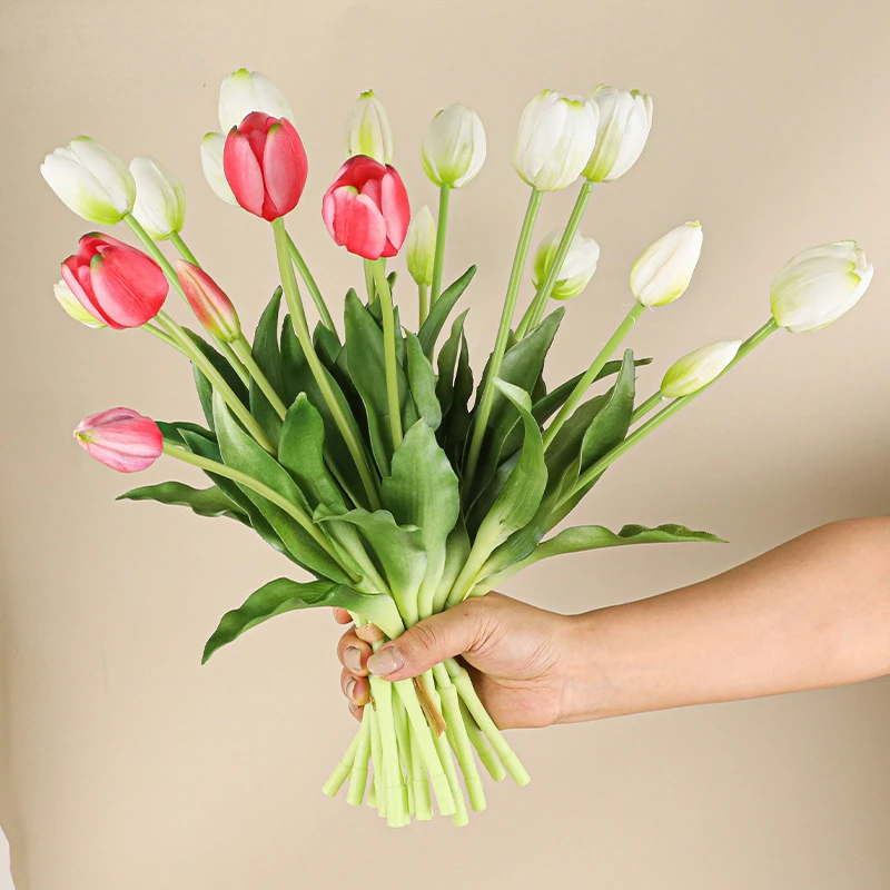 5 Head Artificial Tulips Weddi - đánh giá và giá Home Decor Tulip