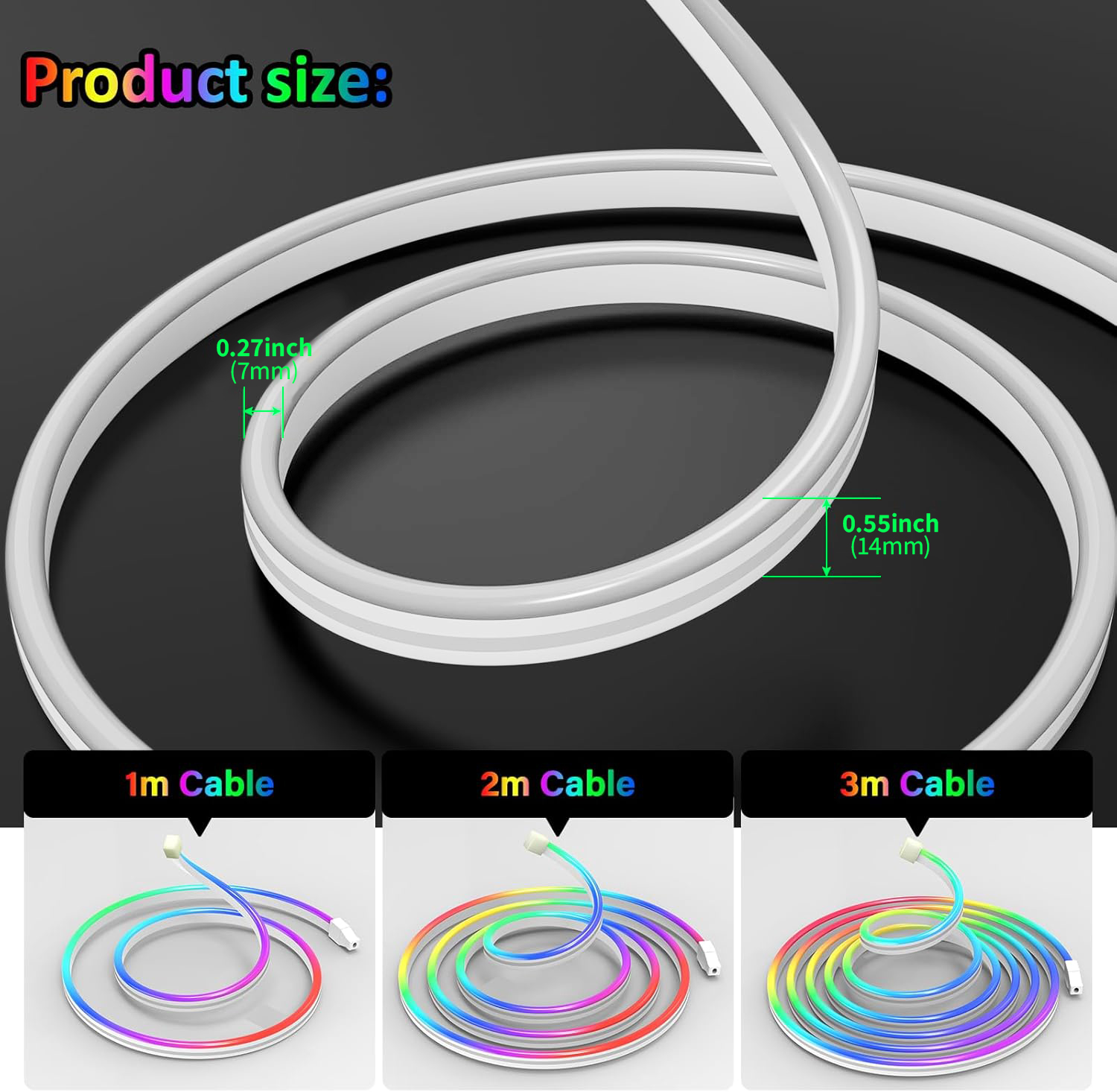 Bluetooth RGB Neon LED Strip 1 - đánh giá và giá Home Decor Free App