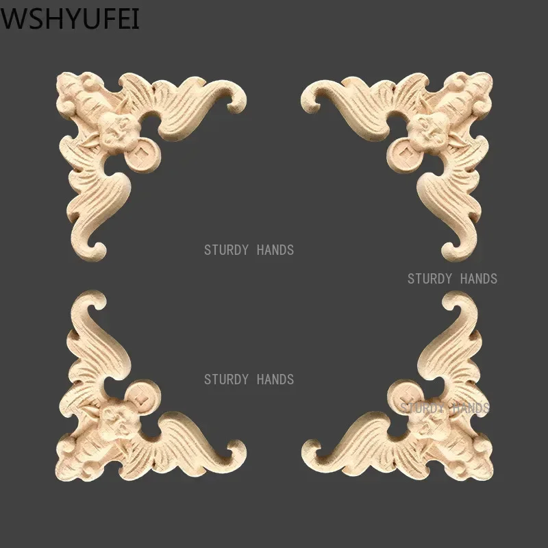 2 chiếc Hoa Cỏ Gỗ Gỗ Tượng Hìn - đánh giá và giá Home Decor Modern Organic