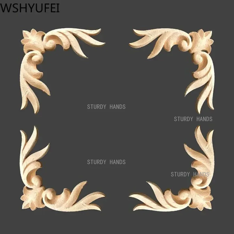 2 chiếc Hoa Cỏ Gỗ Gỗ Tượng Hìn - đánh giá và giá Home Decor Modern Organic