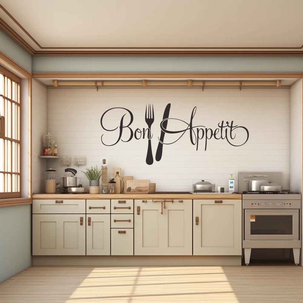 1 pc Bon Appétit with Fork and - đánh giá và giá Home Decor Free App