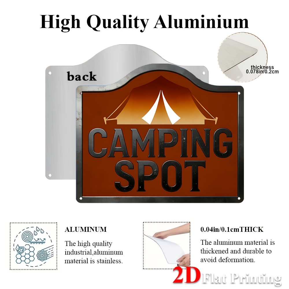 1pc 2D Flat Sign Artwork Depic - đánh giá và giá Home Decor Location