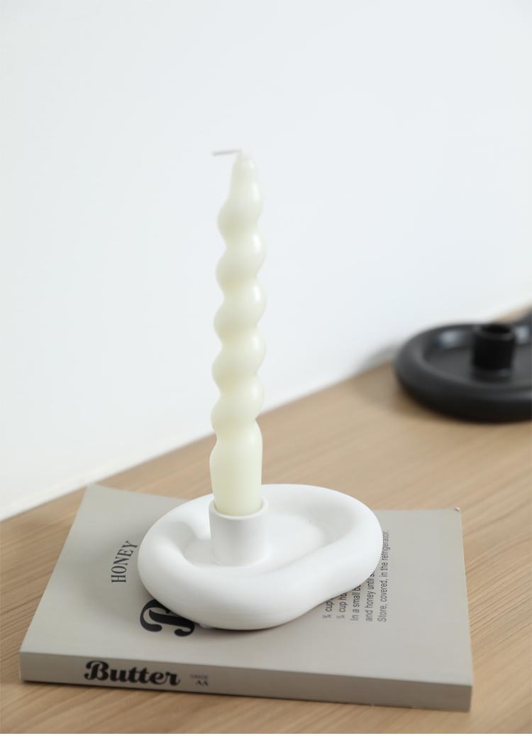 Organic Shape Candle Tray Sili - đánh giá và giá Home Decor Modern Organic