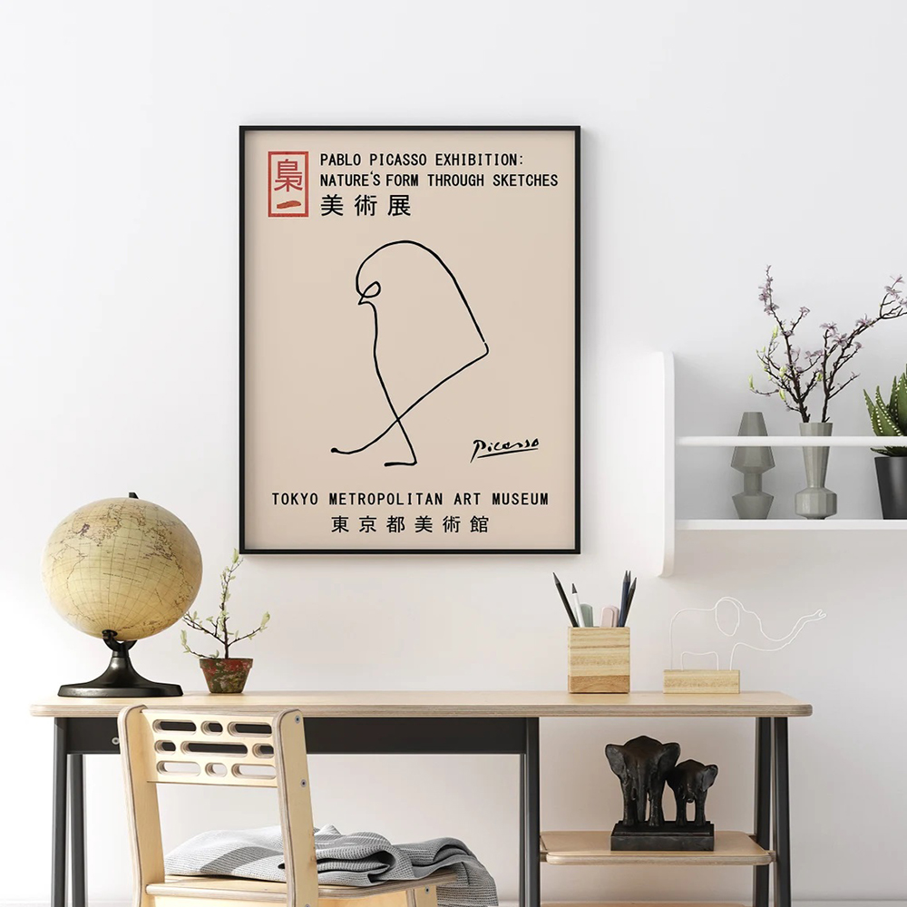 Japanese Vintage Music Canvas  - đánh giá và giá Home Decor Aesthetic Pinterest