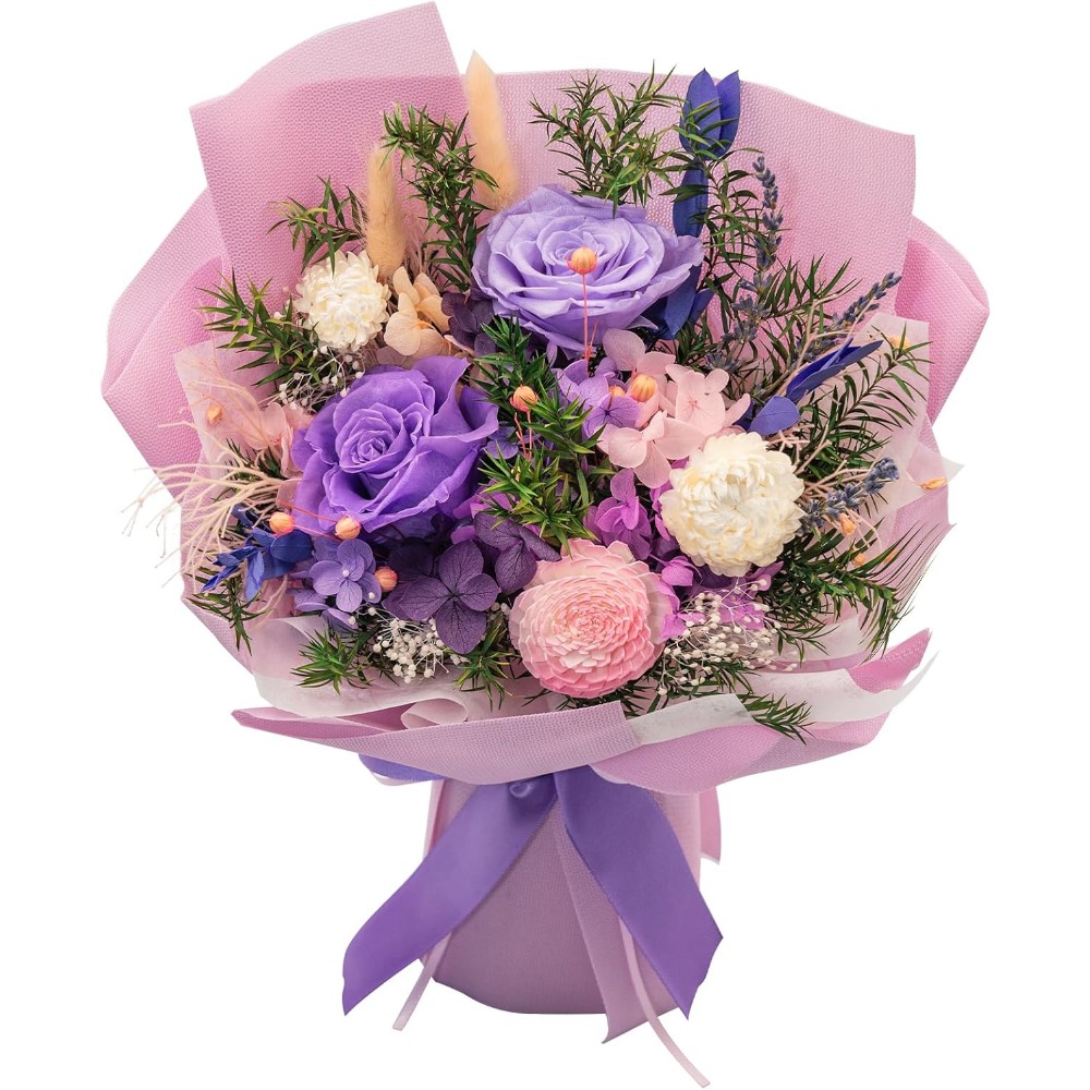 Romantic Preserved Rose Bouque - đánh giá và giá Home Decor Tulip