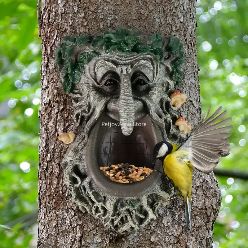 Outdoor Garden Yard Tree Face  - đánh giá và giá Home Decor Outdoor