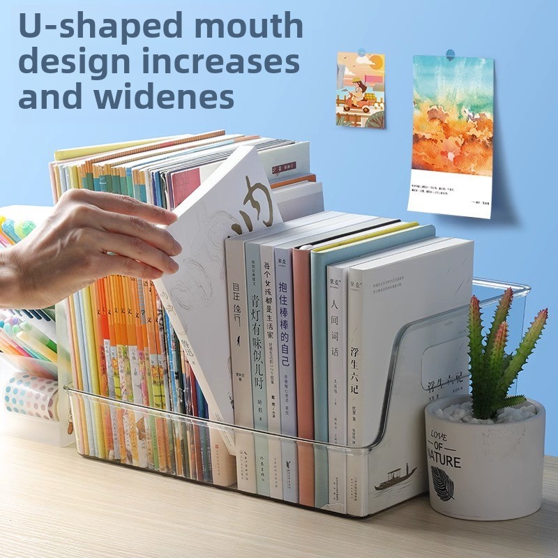 Acrylic Transparent Bookshelf  - đánh giá và giá Aesthetic Bookend