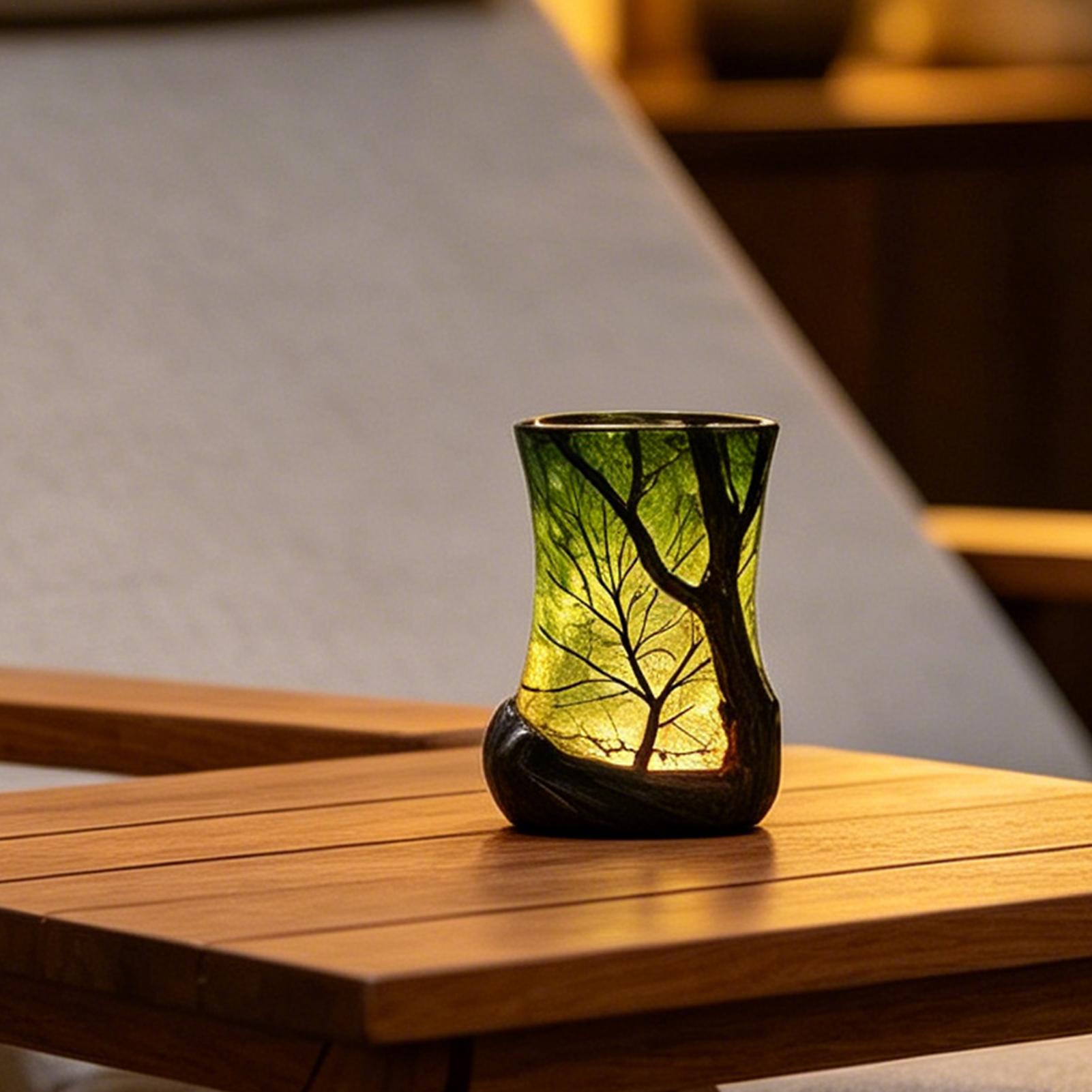 Bedside Table Lamp Forest Nigh - đánh giá và giá Home Decor Inspo