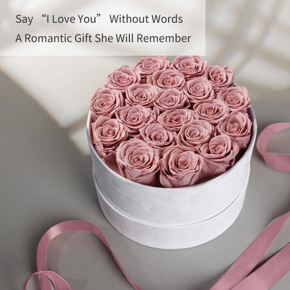 Preserved Roses Velvet Box, La - đánh giá và giá Home Decor Tulip