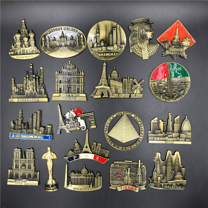 France Paris Metal 3D Cute Mag - đánh giá và giá Home Decor London