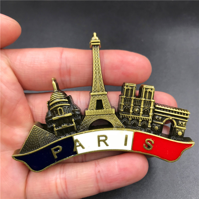 France Paris Metal 3D Cute Mag - đánh giá và giá Home Decor London