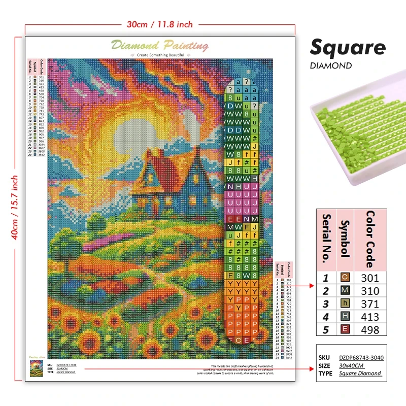 5D DIY Diamond Painting Mount  - đánh giá và giá Home Decor Tokyo