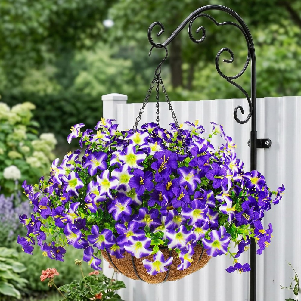Silky Purple Petunias with Han - đánh giá và giá Home Decor Tulip
