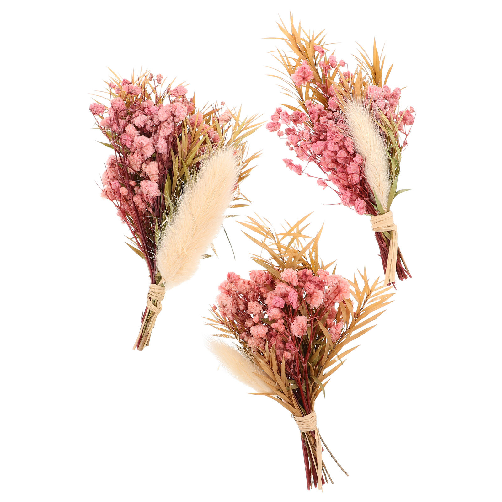 3Pcs Mini Dried Floral Bouquet - đánh giá và giá Dried Flower Bouquet