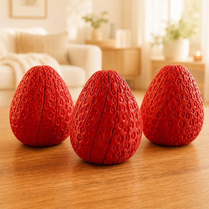 Twisted Strawberry Egg 3d Prin - đánh giá và giá Home Decor Modern Organic