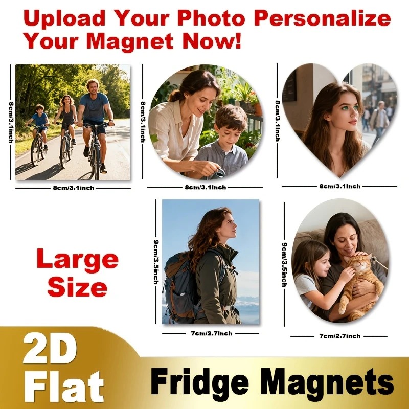 Custom Photo Fridge Magnet 2D  - đánh giá và giá Home Decor Inspo