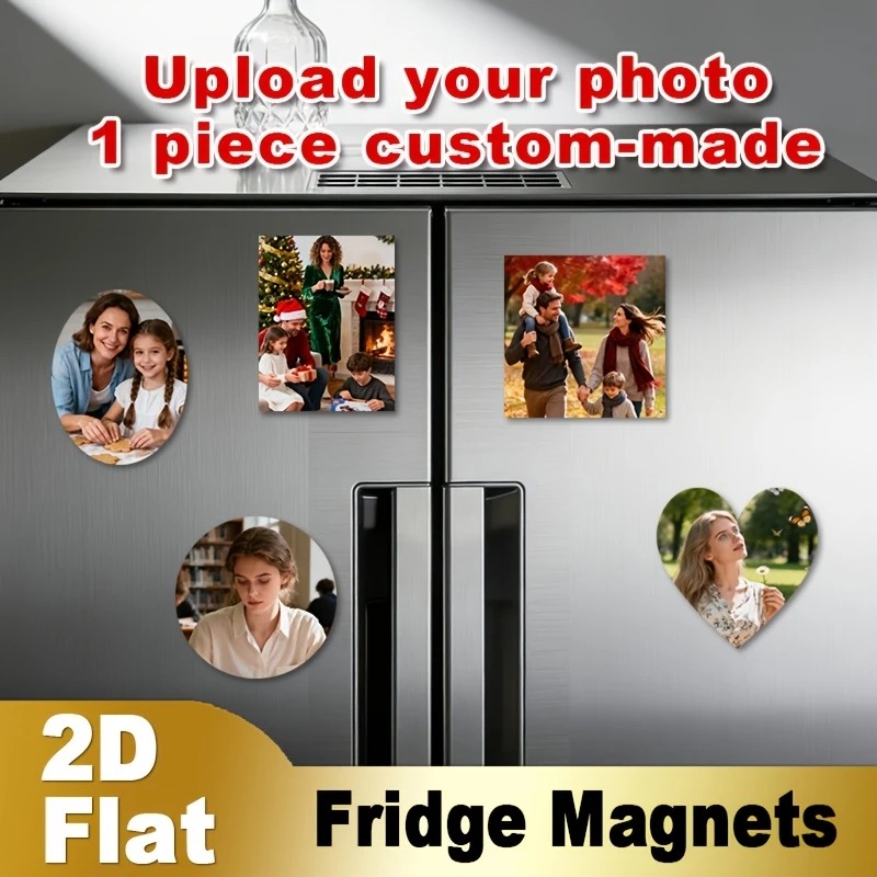 Custom Photo Fridge Magnet 2D  - đánh giá và giá Home Decor Inspo
