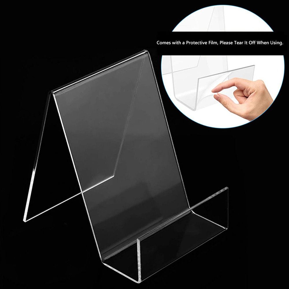Minimalist Acrylic Book Holder - đánh giá và giá Aesthetic Bookend