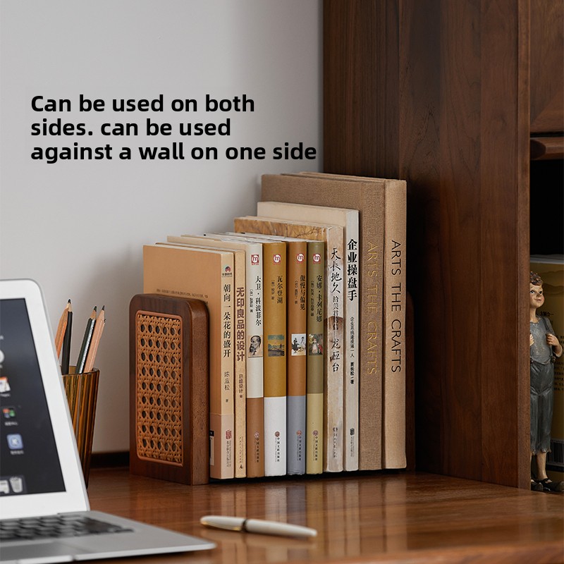 Rattan Woven Bookends Creative - đánh giá và giá Aesthetic Bookend