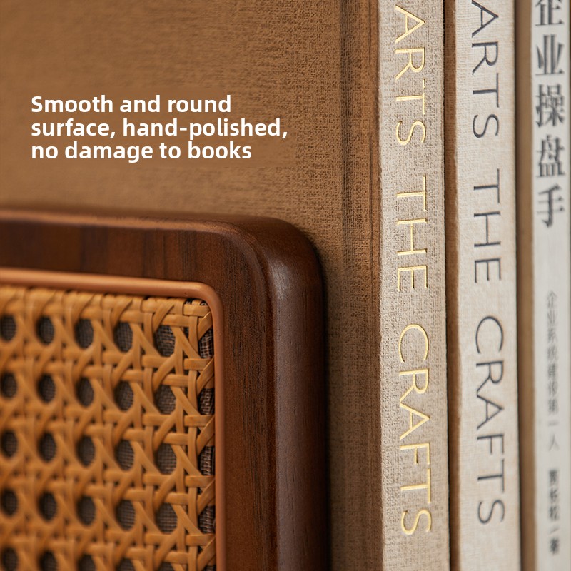 Rattan Woven Bookends Creative - đánh giá và giá Aesthetic Bookend