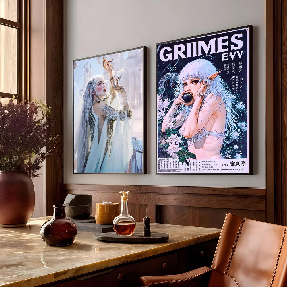 Pop Singer G_Grimes Magazine P - đánh giá và giá Home Decor Magazine
