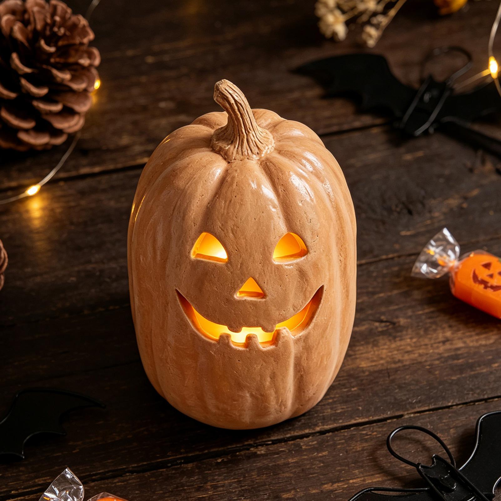 Halloween Pumpkins Crafts Resi - đánh giá và giá Home Decor Resin