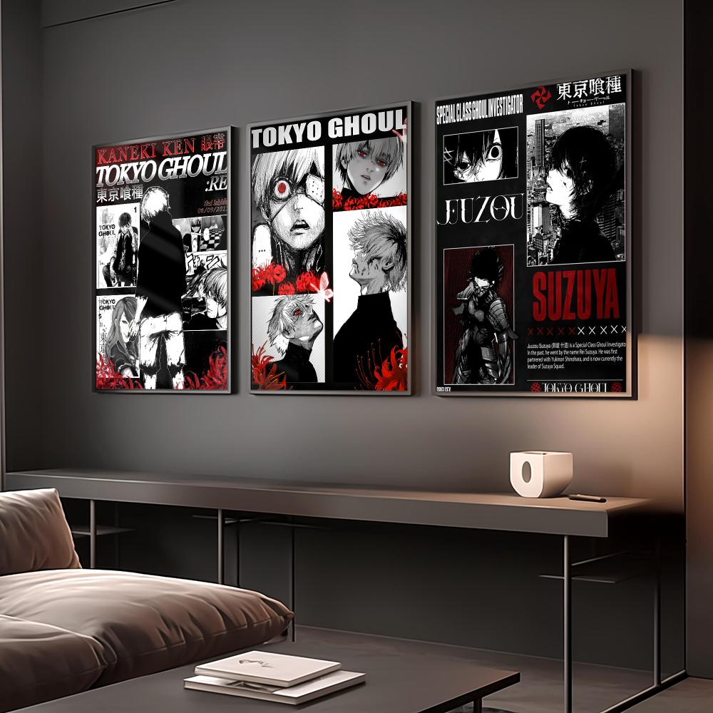 Anime T-tokyo Ghoul Poster Pos - đánh giá và giá Home Decor Tokyo