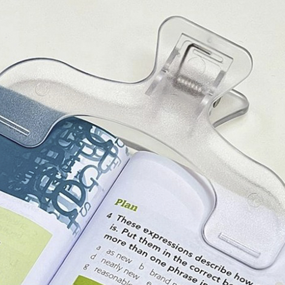 1PC Transparent Plastic Book H - đánh giá và giá Aesthetic Bookend