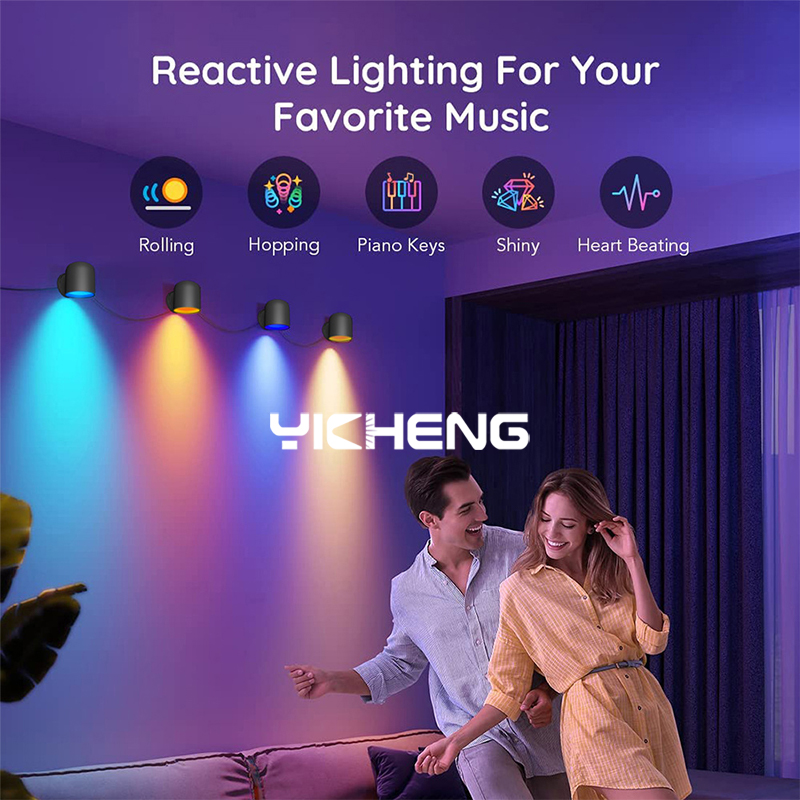 RGBIC Smart Wall Lamp TUYA APP - đánh giá và giá Home Decor Free App