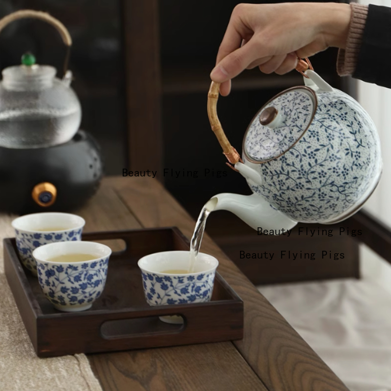 1100ml ceramic teapot Ceramic  - đánh giá và giá Home Decor Modern Organic