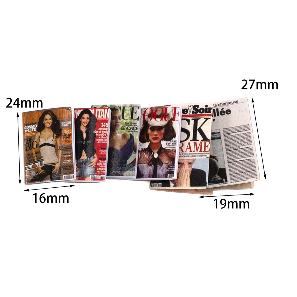 6Pcs 1/12 Nhà Búp Bê Mini Mini - đánh giá và giá Home Decor Magazine