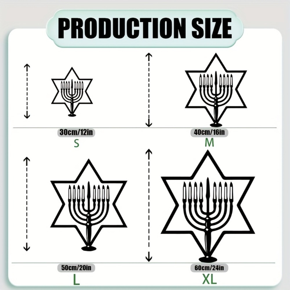 CIFBUY Metal Wall Art Menorah  - đánh giá và giá Home Decor Outdoor
