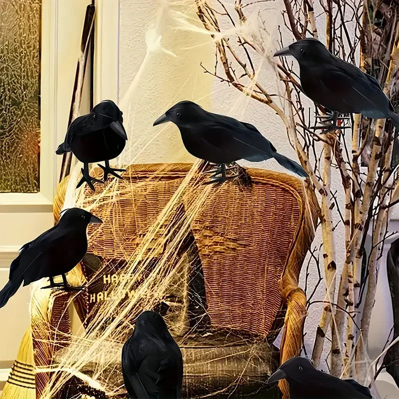 1PC Black Crow Halloween Decor - đánh giá và giá Home Decor Inspo
