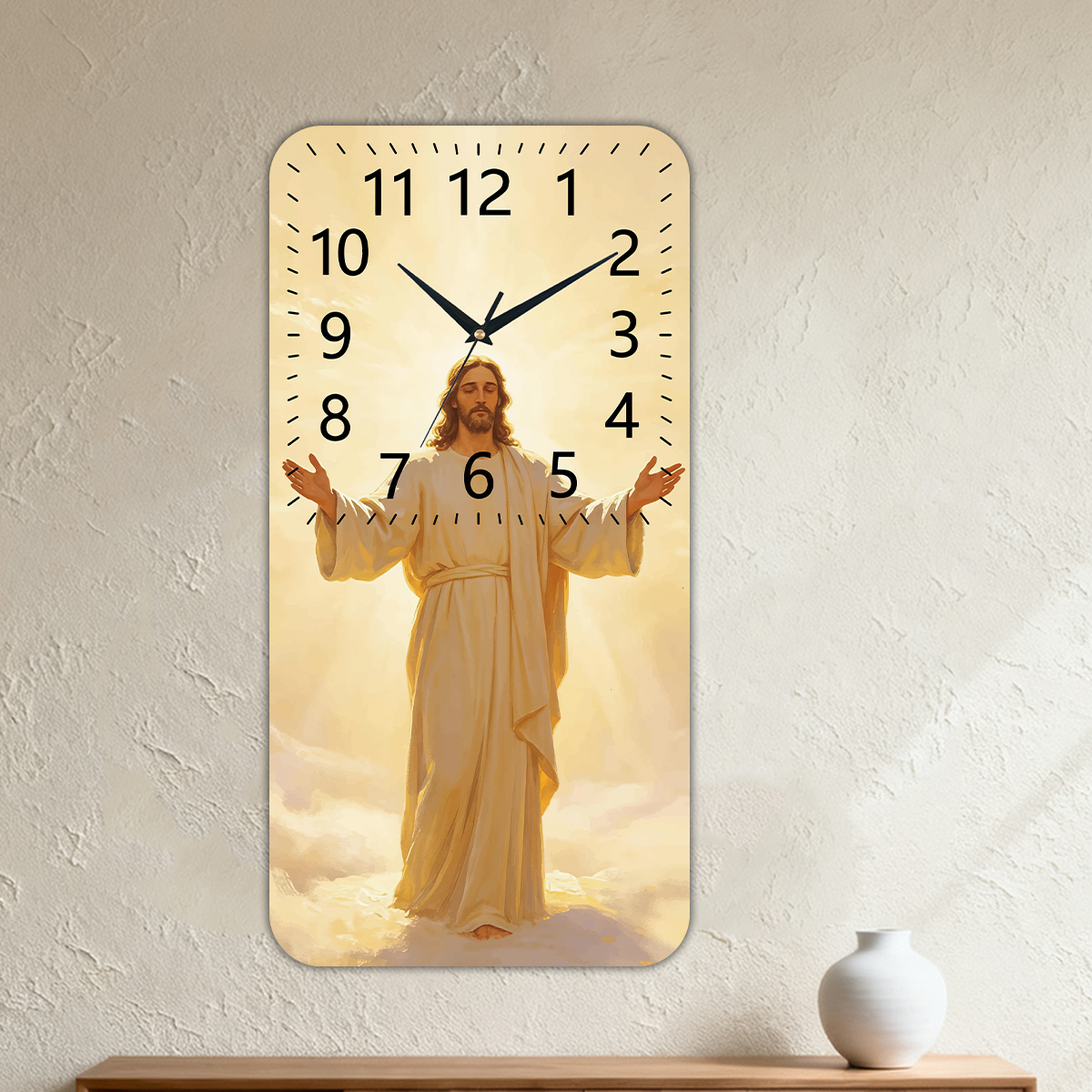 1pc Wooden Rectangular Prayer  - đánh giá và giá Home Decor Location