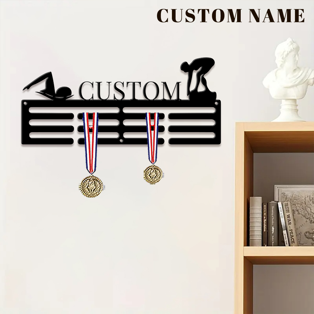 1pc Custom Swimming Metal Meda - đánh giá và giá Home Decor Inspo