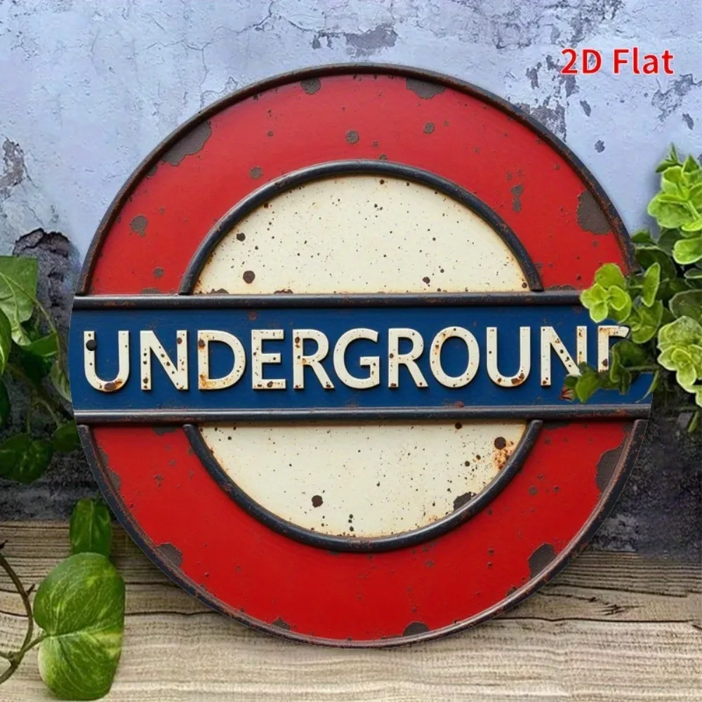 Vintage 2D London Subway Metal - đánh giá và giá Home Decor London