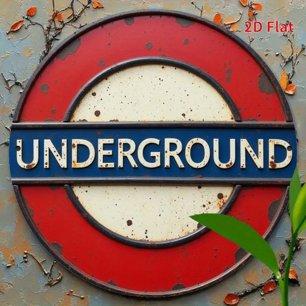 Vintage 2D London Subway Metal - đánh giá và giá Home Decor London