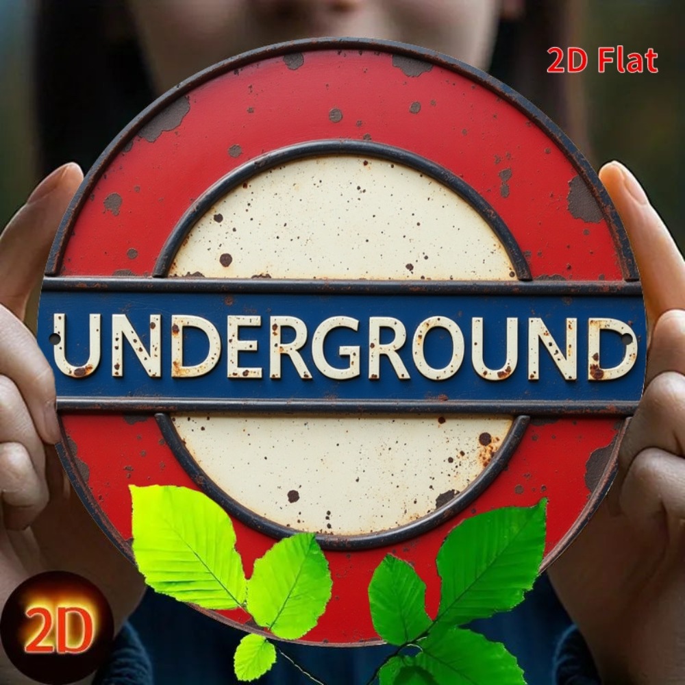 Vintage 2D London Subway Metal - đánh giá và giá Home Decor London