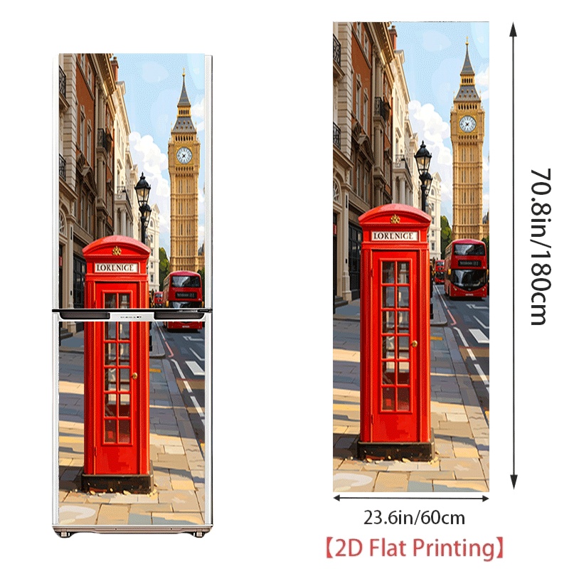 [23.62×70.87 inch] London Stre - đánh giá và giá Home Decor London