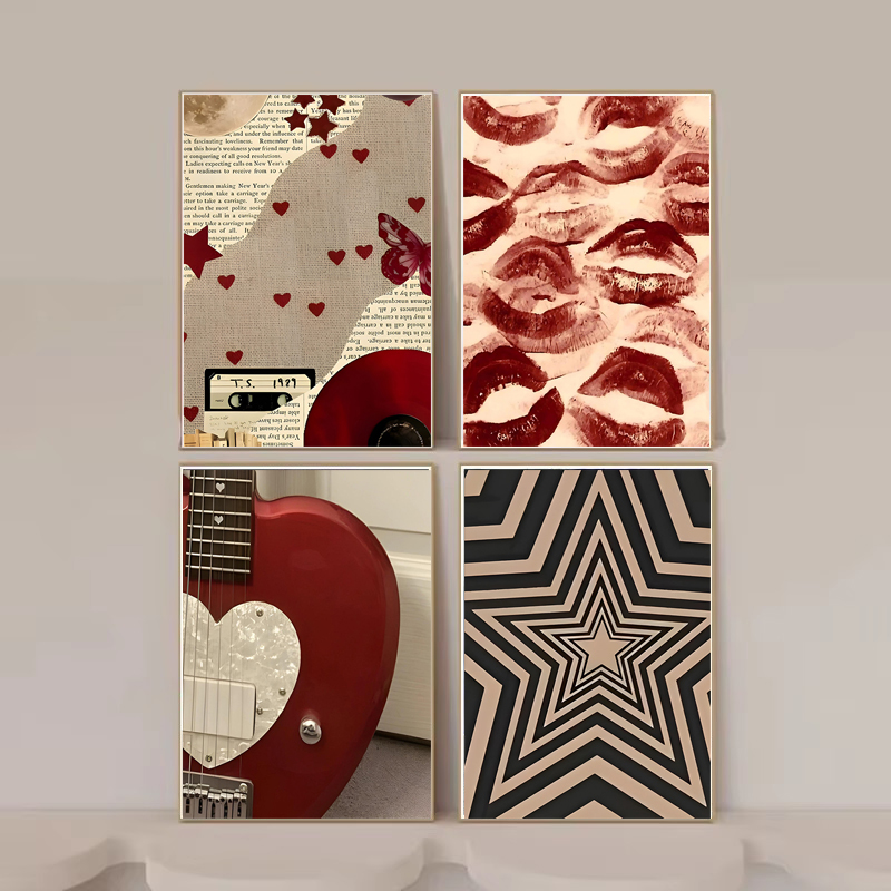 Posters Y2K Rock Style Canvas  - đánh giá và giá Home Decor Aesthetic Pinterest