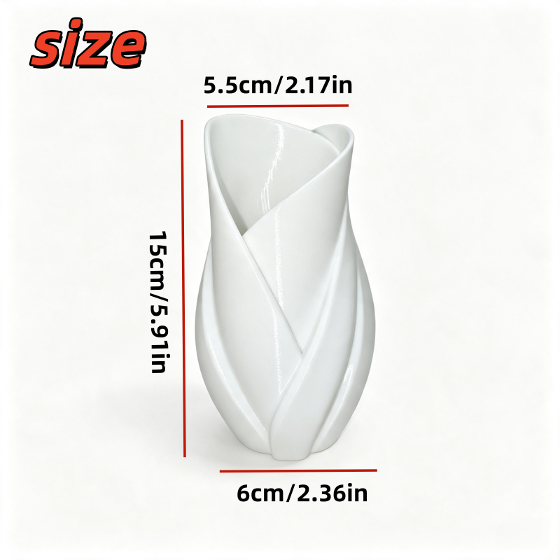 Petal-Shaped Matte White Small - đánh giá và giá Home Decor Location