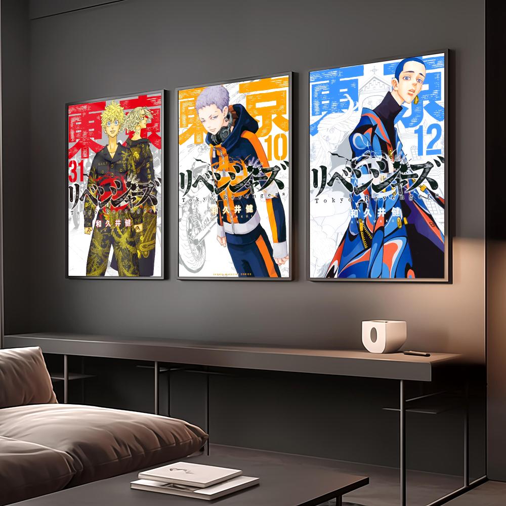 Tokyo Revengers Poster Vintage - đánh giá và giá Home Decor Tokyo