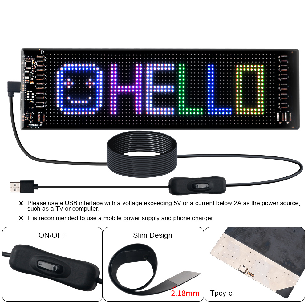 LED Matrix Pixel Panel Scrolli - đánh giá và giá Home Decor Inspo