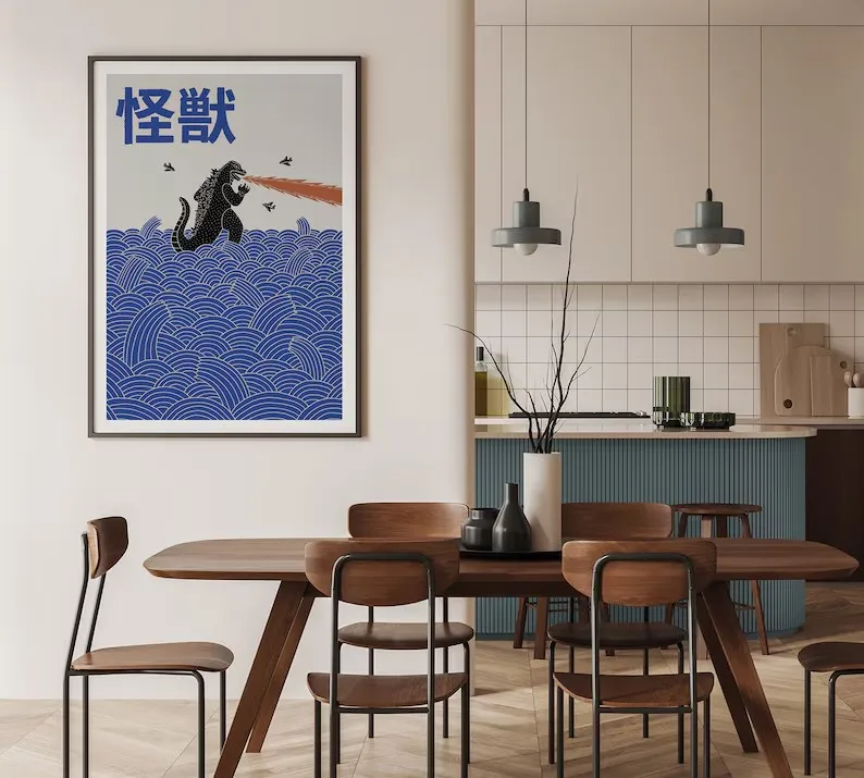 Japanese Contemporary Tokyo Ar - đánh giá và giá Home Decor Aesthetic Pinterest